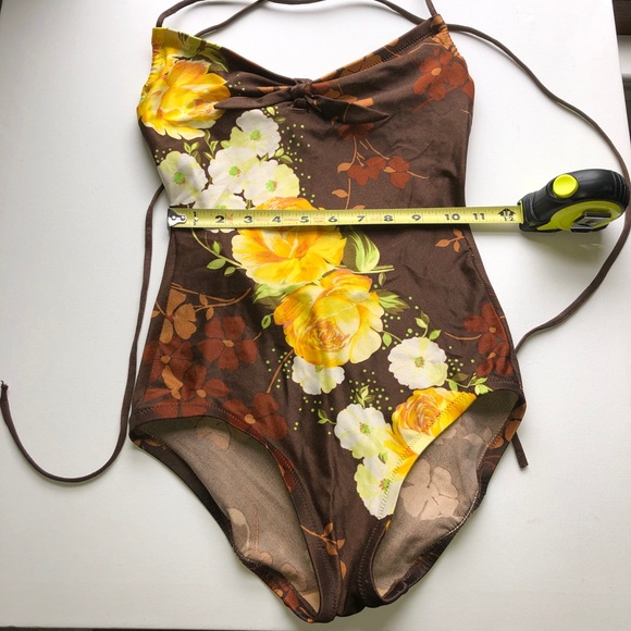 Vintage Deweeze Design One Piece Bathing Suit - Picture 5 of 9